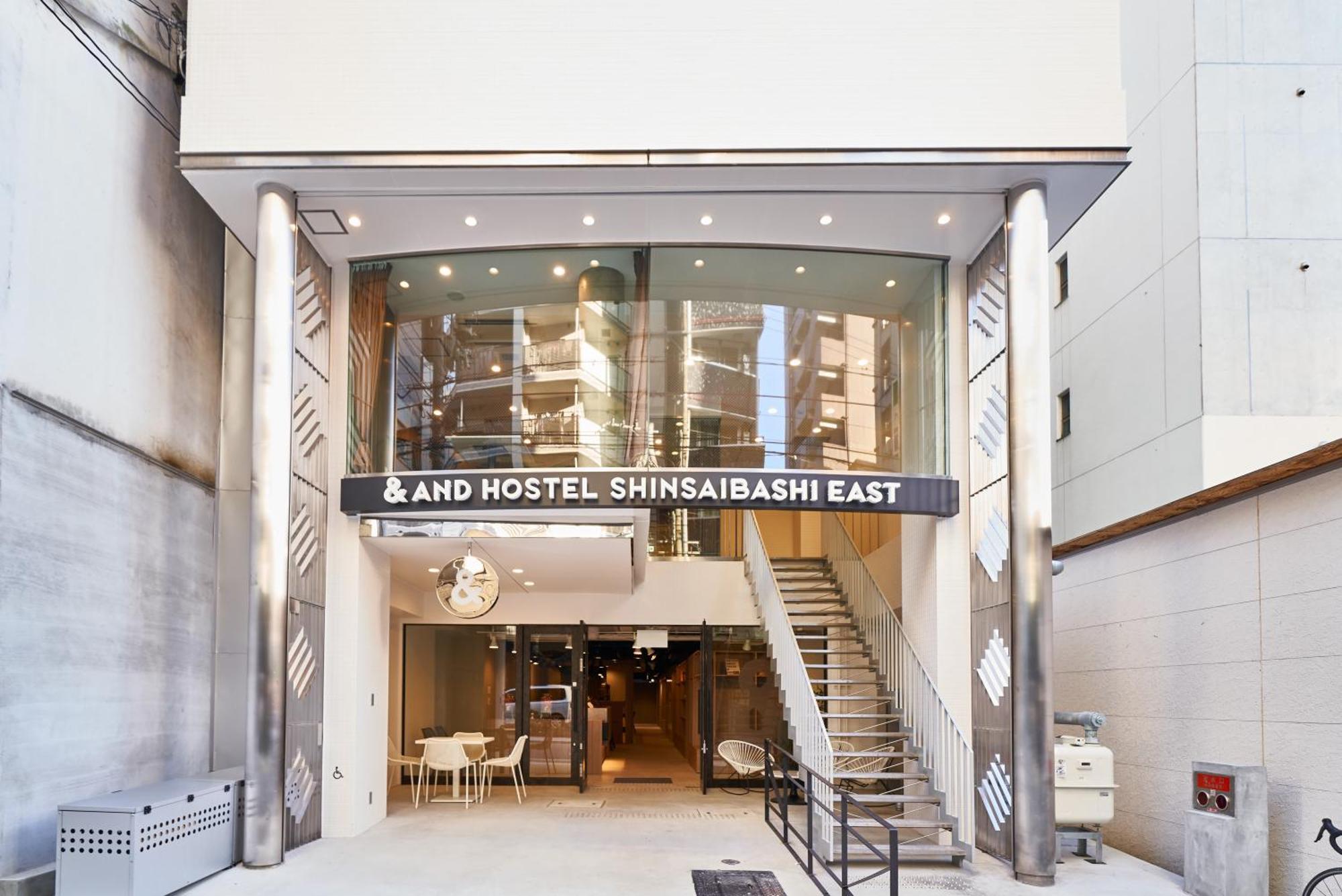 &And Hostel Shinsaibashi East أوساكا المظهر الخارجي الصورة