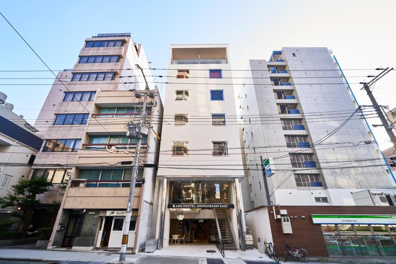 &And Hostel Shinsaibashi East أوساكا المظهر الخارجي الصورة